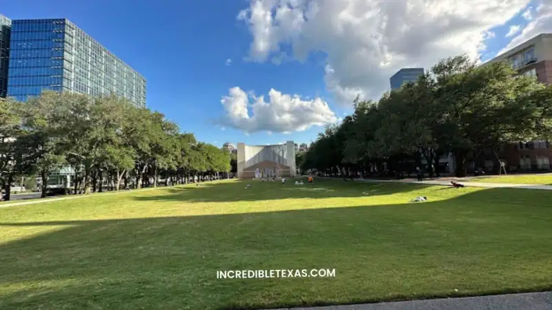Gerald D. Hines Waterwall Park in Houston
