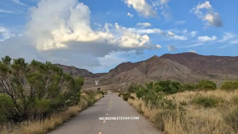 Rugged desert peaks and winding trails of Franklin Mountains State Park in El Paso