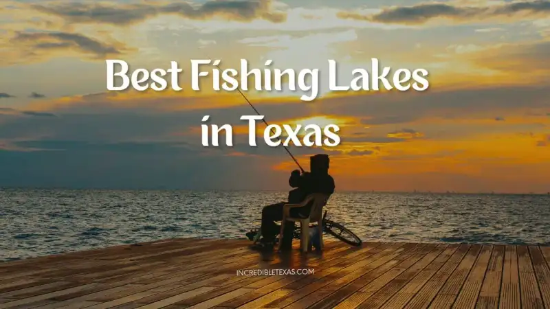 Anglers fishing from a modern bass boat on open Texas reservoir waters at sunrise