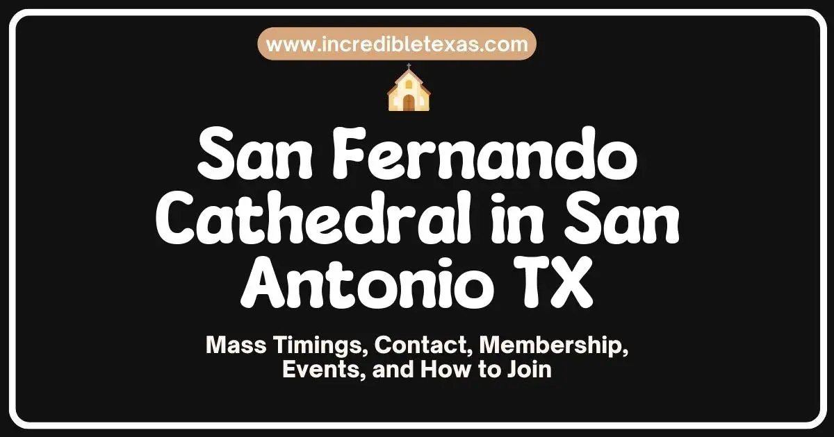 Historic twin limestone bell towers and Gothic stone facade of San Fernando Cathedral in San Antonio