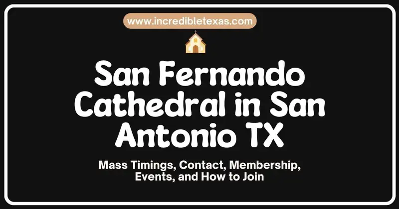 Historic twin limestone bell towers and Gothic stone facade of San Fernando Cathedral in San Antonio