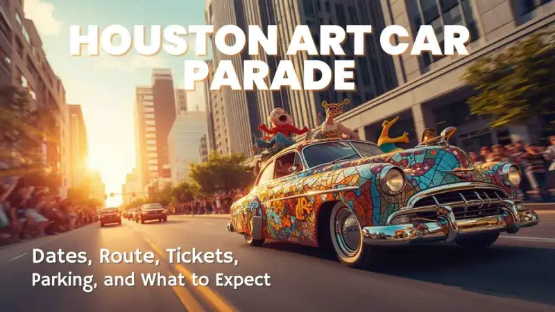 Houston Art Car Parade 2026 Dates, Route, Tickets, Parking, and What to Expect
