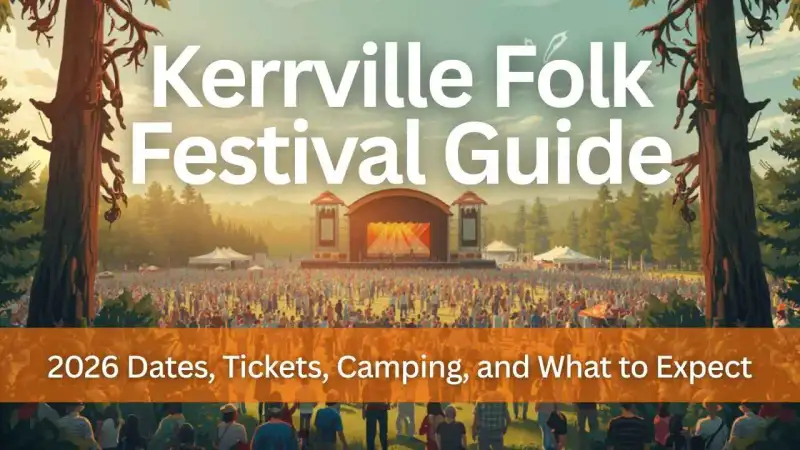 Campers and acoustic musicians gathered under oak trees at Quiet Valley Ranch during Kerrville Folk Festival