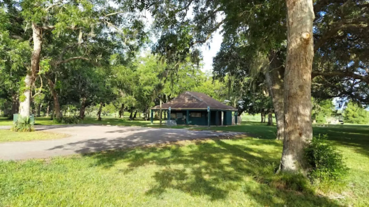 Brazos Bend State Park Texas Map Cabin