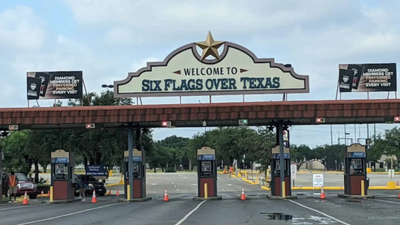Six Flags Over Texas in Arlington