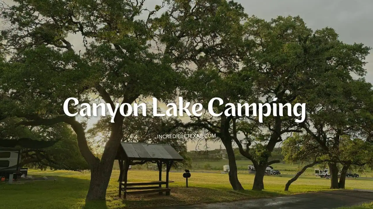 Canyon Lake Camping
