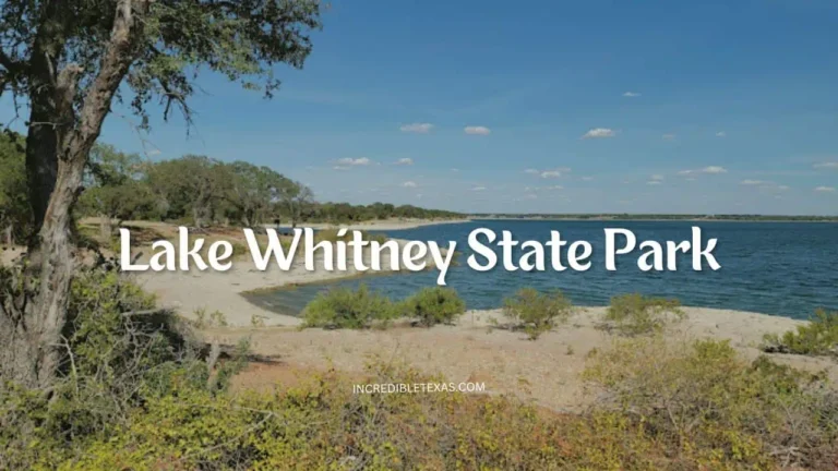 Lake Whitney State Park Map, Hours, Camping, Cabins and Hiking Trails