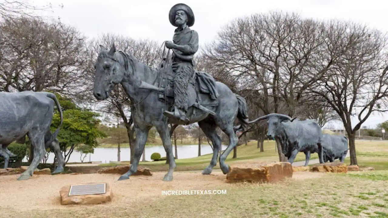 Branding the Brazos Sculpture Waco TX
