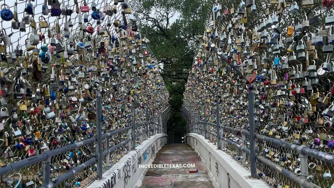 Love Lock Bridge Irving Texas