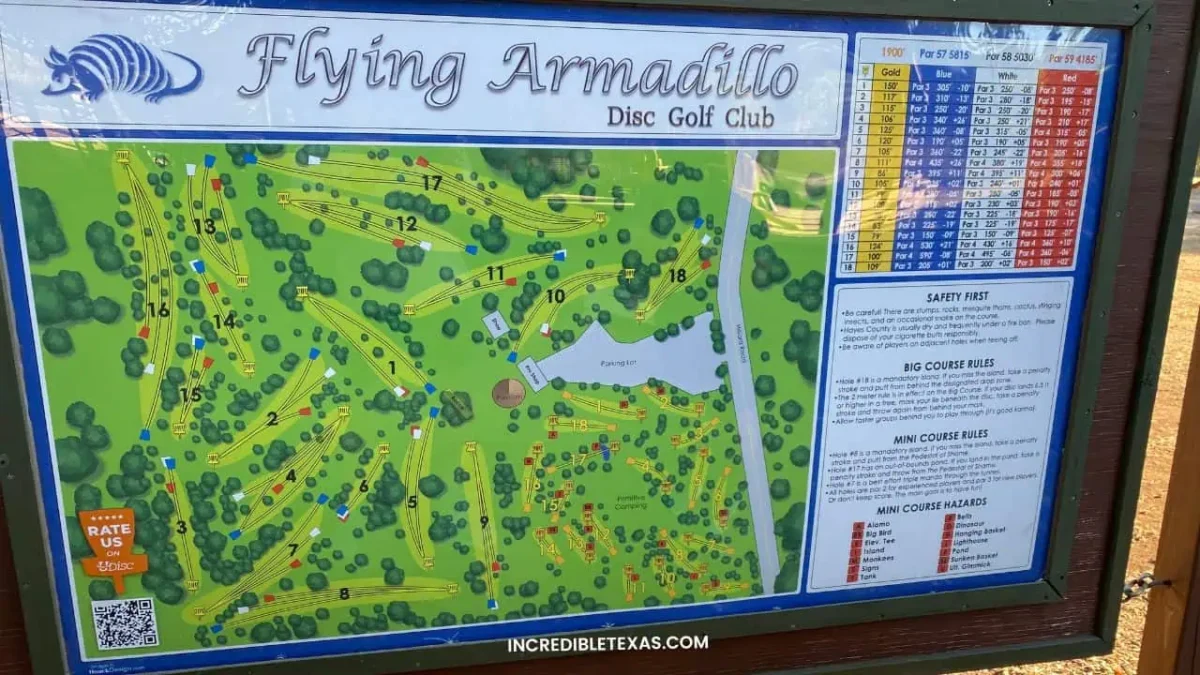 Flying Armadillo Disc Golf Club San Marcos