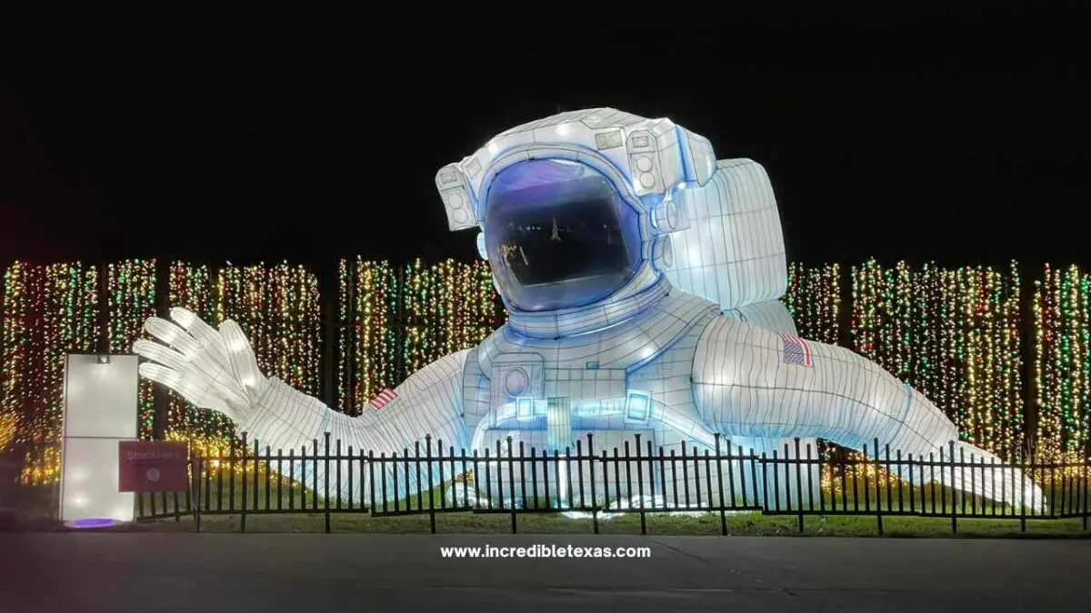 Galaxy Lights at Space Center Houston - Best Christmas Lights in Houston TX