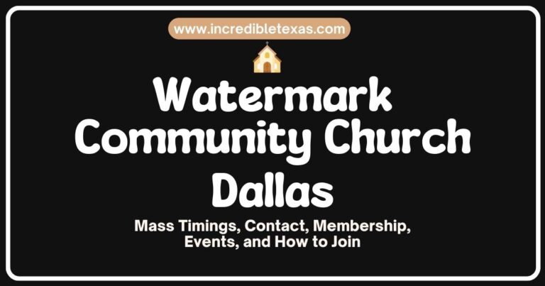 Watermark Community Church Dallas exterior view showcasing modern architecture and inviting entrance, representing the vibrant community and worship services offered at this popular Dallas church.