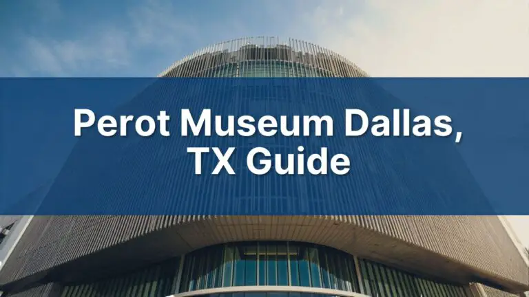 Perot Museum Dallas TX Guide Hours, Tickets, Parking, Exhibits