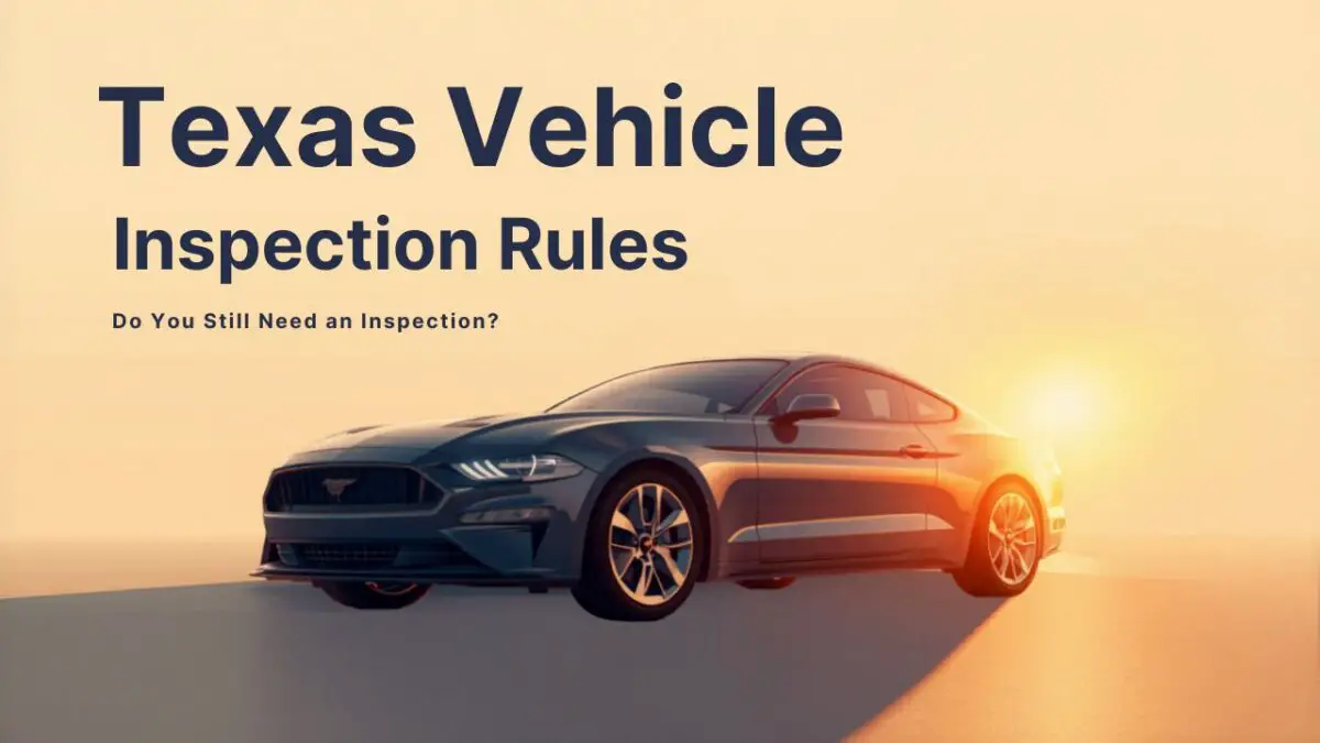 Texas Vehicle Inspection Rules